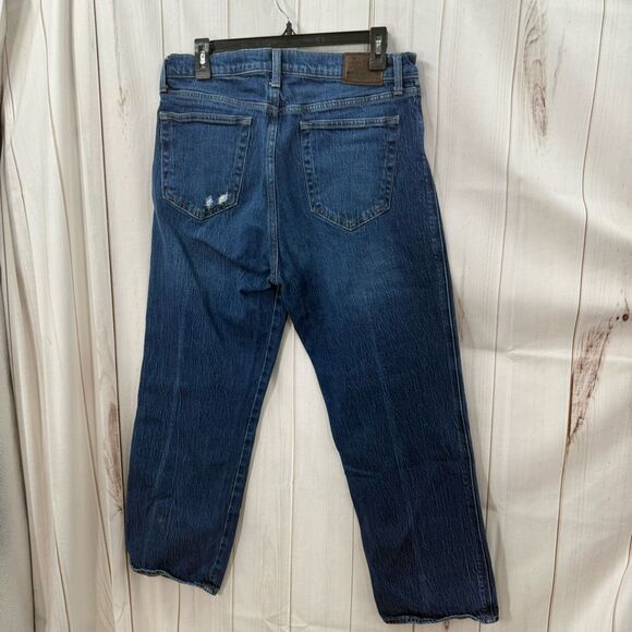 Lucky Brand Women’s 14/32 Authentic Straight Crop Jeans Lucky You Y2K 2000s - Picture 4 of 9